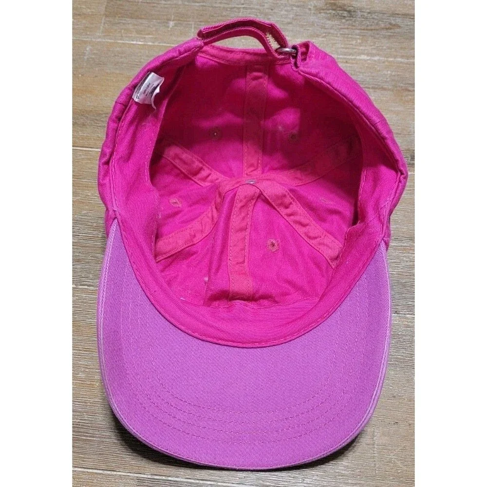 American Girl Logo Kids Pink Star Baseball Hat Cap Adjustable Back  One Size